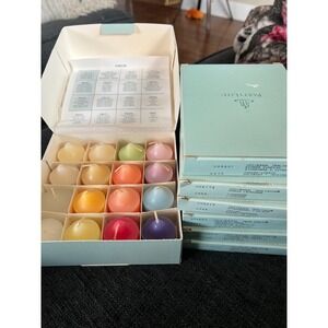 Partylite lot of 72 Tealights / 16 Summer Votive Sampler